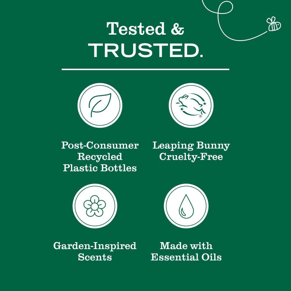 CLEAN DAY Hand Soap Scent Variety Pack Includes 1 of Each, Rosemary + Basil + Geranium + Honeysuckle + Lavender + Lemon Verbena, (Count of 6)