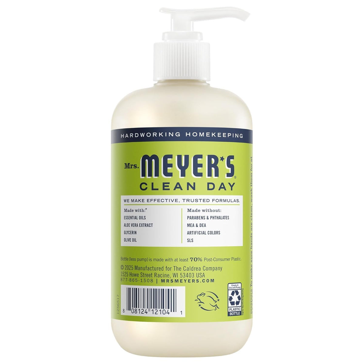 CLEAN DAY Hand Soap Scent Variety Pack Includes 1 of Each, Rosemary + Basil + Geranium + Honeysuckle + Lavender + Lemon Verbena, (Count of 6)